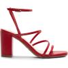 image:imageDREAM PAIRS Womens Heels Chunky Block Strappy Square Open Toe Ankle Buckle Heeled Sandals Wedding Party Dress Shoes IndieRedpu