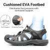 image:imageDREAM PAIRS Womens Hiking Sandals Adventurous Summer Sports Shoes OutdoorBlackDark Grey