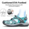 image:imageDREAM PAIRS Womens Hiking Sandals Adventurous Summer Sports Shoes OutdoorGreyBlue