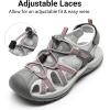 image:imageDREAM PAIRS Womens Hiking Sandals Adventurous Summer Sports Shoes OutdoorGreyCoral