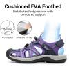 image:imageDREAM PAIRS Womens Hiking Sandals Adventurous Summer Sports Shoes OutdoorPurple
