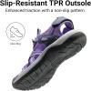 image:imageDREAM PAIRS Womens Hiking Sandals Adventurous Summer Sports Shoes OutdoorPurple