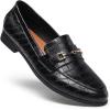 image:imageDREAM PAIRS Womens Loafers Penny Loafers Fashion Comfortable Flats Dressy ShoesBlackstone