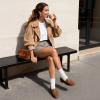 image:imageDREAM PAIRS Womens Loafers Penny Loafers Fashion Comfortable Flats Dressy ShoesBrownpu