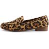 image:imageDREAM PAIRS Womens Loafers Penny Loafers Fashion Comfortable Flats Dressy ShoesLeopardsuede
