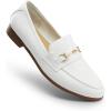 image:imageDREAM PAIRS Womens Loafers Penny Loafers Fashion Comfortable Flats Dressy ShoesWhitepu