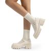 image:imageDREAM PAIRS Womens Mary Janes Shoes Platform Dress Low Heel Chunky Pumps Round Toe Ankle Strap Pumps Shoes Oxfords EstherBeige