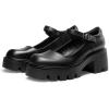 image:imageDREAM PAIRS Womens Mary Janes Shoes Platform Dress Low Heel Chunky Pumps Round Toe Ankle Strap Pumps Shoes Oxfords EstherBlackpu