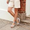 image:imageDREAM PAIRS Womens Open Toe Buckle Ankle Strap Platform Wedge Sandals Summer ShoesGrey
