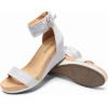 image:imageDREAM PAIRS Womens Open Toe Buckle Ankle Strap Platform Wedge Sandals Summer ShoesGrey