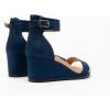 image:imageDREAM PAIRS Womens Open Toe Buckle Ankle Strap Platform Wedge Sandals Summer ShoesNavy