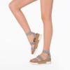 image:imageDREAM PAIRS Womens Open Toe Elastic Ankle Strap Casual Flatform Platform Wedges SandalsGrey