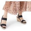 image:imageDREAM PAIRS Womens Open Toe Espadrilles Dressy Platform Sandals Slip on Elastic Ankle Strap Wedges SandalsNavy