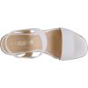 image:imageDREAM PAIRS Womens Open Toe Espadrilles Dressy Platform Sandals Slip on Elastic Ankle Strap Wedges SandalsWhite