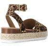 image:imageDREAM PAIRS Womens Platform Espadrilles Casual Ankle Strap Wide Wedge Sandals Comfortable Dressy Summer ShoesLeopard