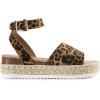 image:imageDREAM PAIRS Womens Platform Espadrilles Casual Ankle Strap Wide Wedge Sandals Comfortable Dressy Summer ShoesLeopard