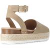 image:imageDREAM PAIRS Womens Platform Espadrilles Casual Ankle Strap Wide Wedge Sandals Comfortable Dressy Summer ShoesTaupe
