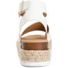image:imageDREAM PAIRS Womens Platform Espadrilles Casual Ankle Strap Wide Wedge Sandals Comfortable Dressy Summer ShoesWhitepu