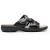image:imageDREAM PAIRS Womens Slides Arch Support Slip on Flat Sandals Plantar Fasciitis Soft Cushion Slippers With Adjustable StrapsBlack