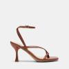 image:imageDREAM PAIRS Womens Square Open Toe Flip Flop High kitten Heels Strappy Thong Ankle Strap 335 Inch Sandals Comfort Dress Party ShoesBrown