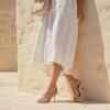 image:imageDREAM PAIRS Womens Square Open Toe Flip Flop High kitten Heels Strappy Thong Ankle Strap 335 Inch Sandals Comfort Dress Party ShoesNude