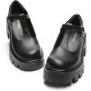 image:imageDREAM PAIRS Womens TStrap Mary Jane Shoes Low Platform Chunky Block Heels Closed Toe Work Pumps Comfortable Round Toe Dress Wedding Party ShoesBlackpu