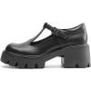 image:imageDREAM PAIRS Womens TStrap Mary Jane Shoes Low Platform Chunky Block Heels Closed Toe Work Pumps Comfortable Round Toe Dress Wedding Party ShoesBlackpu