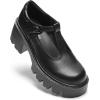 image:imageDREAM PAIRS Womens TStrap Mary Jane Shoes Low Platform Chunky Block Heels Closed Toe Work Pumps Comfortable Round Toe Dress Wedding Party ShoesBlackpu