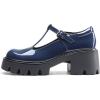 image:imageDREAM PAIRS Womens TStrap Mary Jane Shoes Low Platform Chunky Block Heels Closed Toe Work Pumps Comfortable Round Toe Dress Wedding Party ShoesNavy