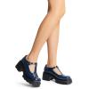 image:imageDREAM PAIRS Womens TStrap Mary Jane Shoes Low Platform Chunky Block Heels Closed Toe Work Pumps Comfortable Round Toe Dress Wedding Party ShoesNavy