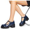 image:imageDREAM PAIRS Womens TStrap Mary Jane Shoes Low Platform Chunky Block Heels Closed Toe Work Pumps Comfortable Round Toe Dress Wedding Party ShoesNavy