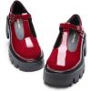 image:imageDREAM PAIRS Womens TStrap Mary Jane Shoes Low Platform Chunky Block Heels Closed Toe Work Pumps Comfortable Round Toe Dress Wedding Party ShoesRed