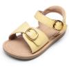 image:imageDREAM PAIRS Girls Sandals Fashion Sandal with Adjustable Straps OpenToe Comfortable Summer Shoes for Toddler Little KidYellow