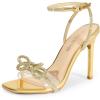 Gold-rhinestone