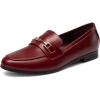 image:imageDREAM PAIRS Womens Loafers Penny Loafers Fashion Comfortable Flats Dressy ShoesRed