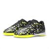 image:imageDREAM PAIRS Boys Girls Indoor Sneakers Lace Up Sport Athletic Casual IC Youth Futsal Football Soccer Shoes for LittleBig KidBlackNeonGreen