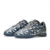 image:imageDREAM PAIRS Boys Girls Indoor Sneakers Lace Up Sport Athletic Casual IC Youth Futsal Football Soccer Shoes for LittleBig KidGreyRoyalBlue
