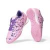 image:imageDREAM PAIRS Boys Girls Indoor Sneakers Lace Up Sport Athletic Casual IC Youth Futsal Football Soccer Shoes for LittleBig KidPinkPurple