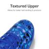 image:imageDREAM PAIRS Boys Girls Indoor Sneakers Lace Up Sport Athletic Casual IC Youth Futsal Football Soccer Shoes for LittleBig KidRoyalBlueNeonGreen