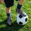 image:imageDREAM PAIRS Boys Girls Indoor Soccer Shoes High Top Football Turf Futsal Shoes for LittleBig KidGrey