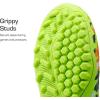 image:imageDREAM PAIRS Boys Girls Indoor Soccer Shoes High Top Football Turf Futsal Shoes for LittleBig KidNeon Green