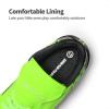 image:imageDREAM PAIRS Boys Girls Soccer Cleats Athletic Training Football Shoes for LittleBig KidNeonGreenBlack