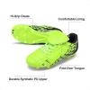 image:imageDREAM PAIRS Boys Girls Soccer Cleats Athletic Training Football Shoes for LittleBig KidNeonGreenBlack