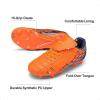 image:imageDREAM PAIRS Boys Girls Soccer Cleats Athletic Training Football Shoes for LittleBig KidOrangeNavy