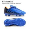 image:imageDREAM PAIRS Boys Girls Soccer Cleats Athletic Training Football Shoes for LittleBig KidRoyalBlueOrange