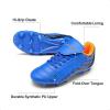 image:imageDREAM PAIRS Boys Girls Soccer Cleats Athletic Training Football Shoes for LittleBig KidRoyalBlueOrange