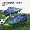 image:imageDREAM PAIRS Boys Girls Soccer Cleats Youth Firm Groud Baseball Cleats Sport Athletic Outdoor Trainning Football Shoes for LittleBig KidNavyRoyalWht