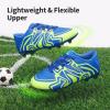 image:imageDREAM PAIRS Boys Girls Soccer Cleats Youth Firm Groud Baseball Cleats Sport Athletic Outdoor Trainning Football Shoes for LittleBig KidRoyalLemonGreenSilver