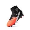 image:imageDREAM PAIRS Boys Girls Soccer Cleats Youth Firm Groud Outdoor Sport Athletic High Top Football Shoes for LittleBig KidBlackGreyOrange