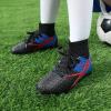 image:imageDREAM PAIRS Boys Girls Soccer Cleats Youth Firm Groud Outdoor Sport Athletic High Top Football Shoes for LittleBig KidBlackRoyal BlueRed